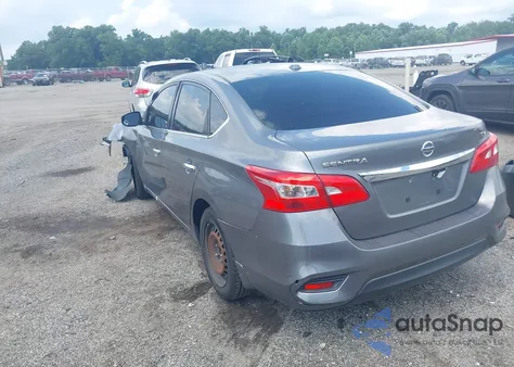 2017 Nissan Sentra Sv z USA, uszkodzony, nr VIN 3N1AB7AP0HY278873